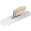 Show details for 14" x 4" Round End Plexi-Plastic Trowel with Camel Back Wood Handle Picture of 14" x 4" Round End Plexi-Plastic Trowel with Camel Back Wood Handle