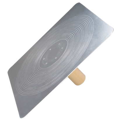 Picture of 10" x 10" Aluminum Plastering Hawk with Wood Handle