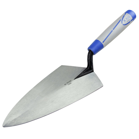 Picture of W. Rose™ 11” Philadelphia Brick Trowel with ProForm® Soft Grip Handle