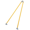 Picture of Gator Tools™ 16' x 2" x 4" Diamond XX™ Paving Float Kit with Bracket, Out Riggers, & 3 Handles