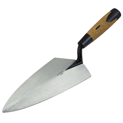 Picture of W. Rose™ 9-1/2" Limber Philadelphia Brick Trowel with Cork Handle