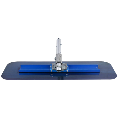 Picture of 36" Big "D" Flat End Blue Steel Float with EZY-Tilt® II Bracket