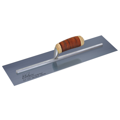 Picture of 14" x 4" Elite Series Five Star™ Blue Steel Cement Trowel with Leather Handle