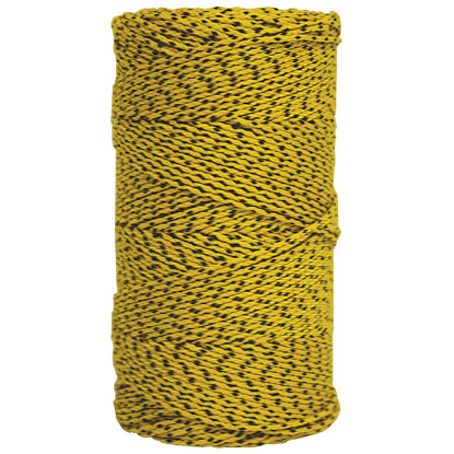 Picture of Yellow & Black Bonded Braided Nylon Mason's Line - 500' Tube