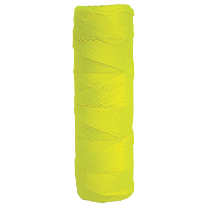 Picture of Fluorescent Yellow Twisted Nylon Line - 1000' Tube
