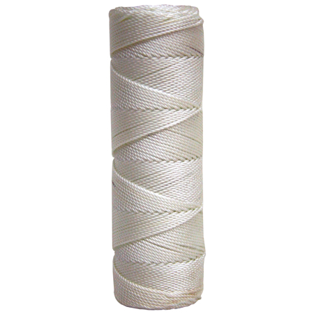 Picture of White Twisted Nylon Mason's Line - 250' Tube